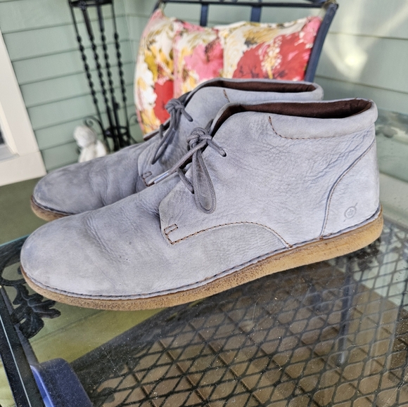 Like New Børn Men's 12M Grey Sampson Chukka Boot - Picture 3 of 15
